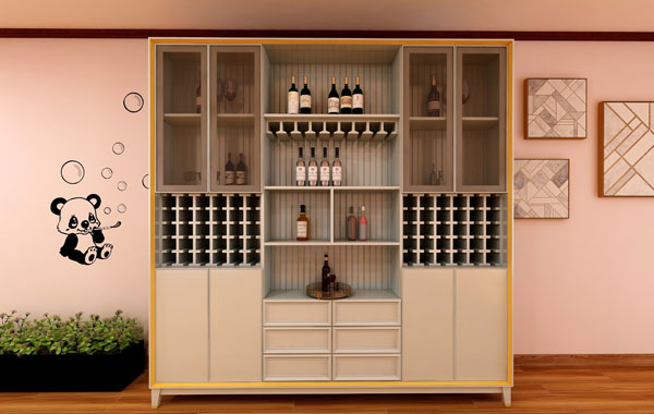 All aluminum wine cabinet series